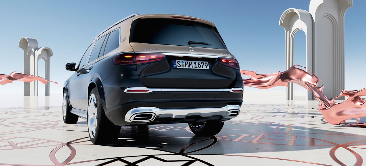 Gamme Mercedes Maybach GLS 2023 face arrière