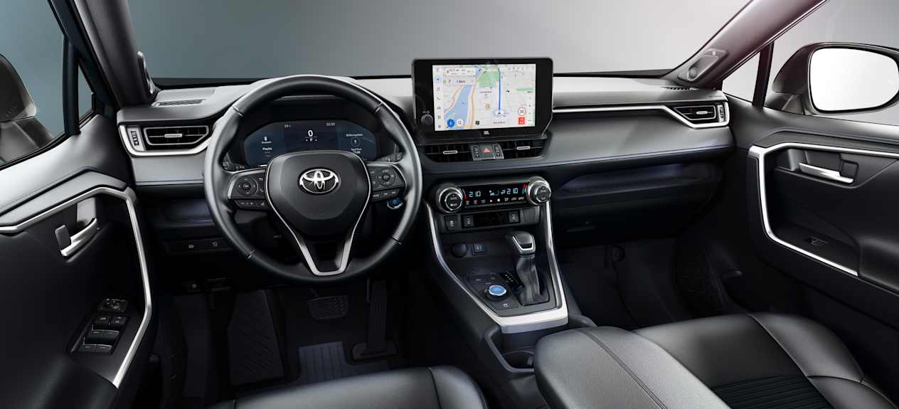 Toyota RAV4 2023 : intérieur et écran tactile