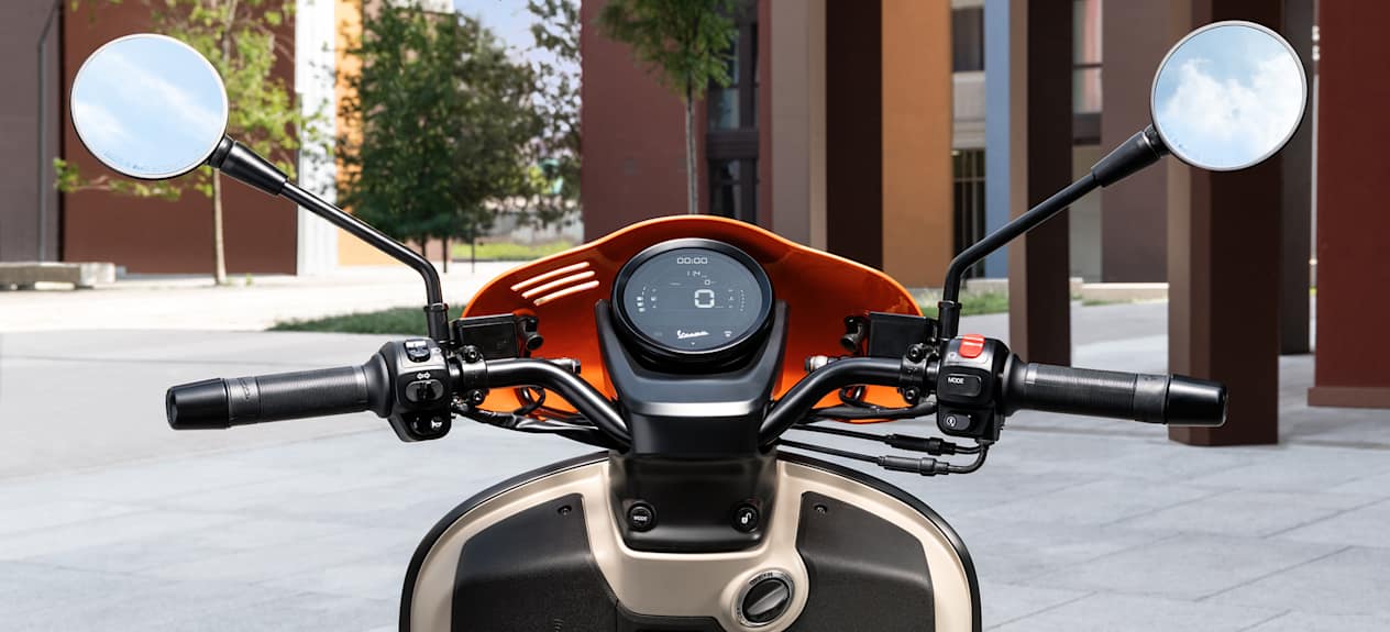 Vespa GTV écran de bord digital