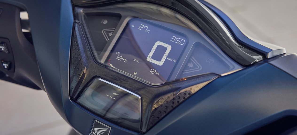 Honda sh350i 2025 : ecran de bord