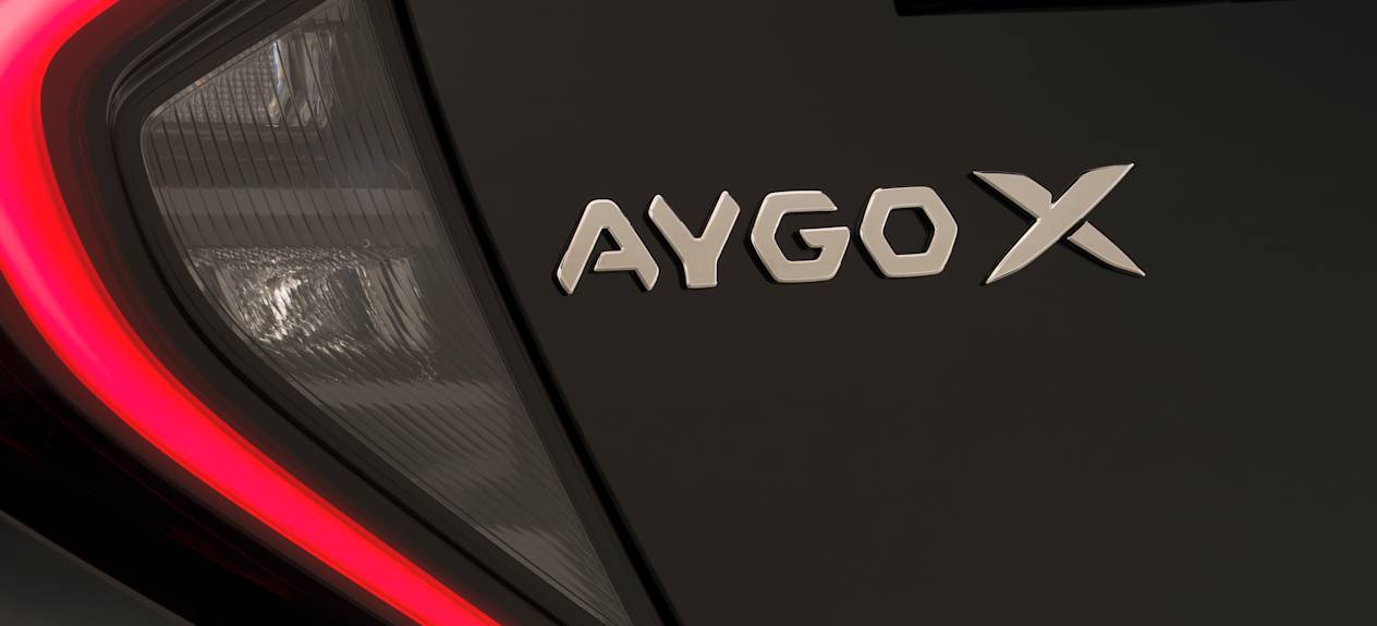 Toyota Aygo X : détail arrière