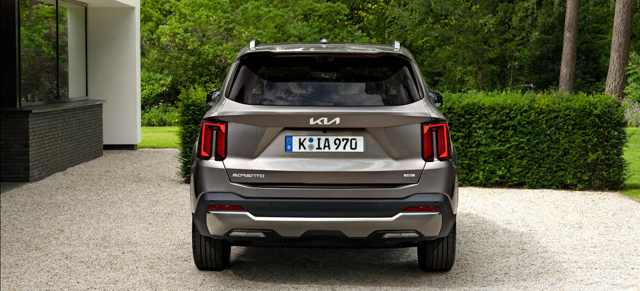 Kia Sorento 2024 : face arrière statique