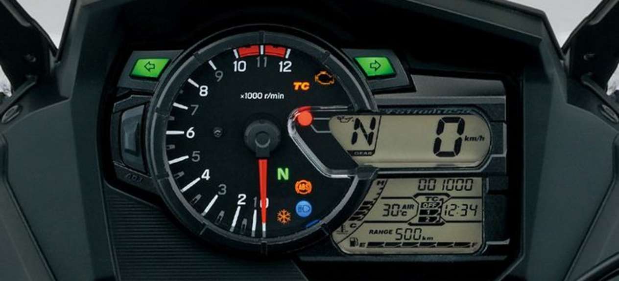 Suzuki V-STROM 650 ecran de bord
