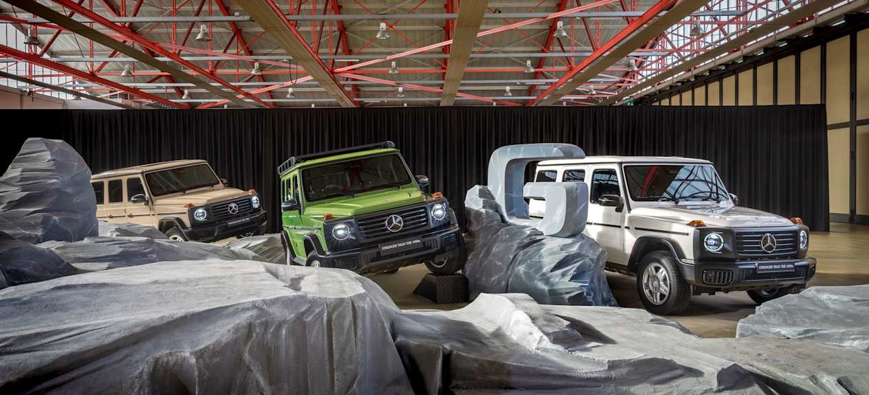 Mercedes Classe G EDITION STRONGER THAN THE 1980 : peintures carrosserie
