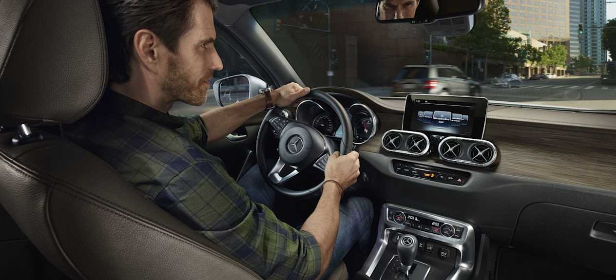 Mercedes-Benz Classe X intérieur