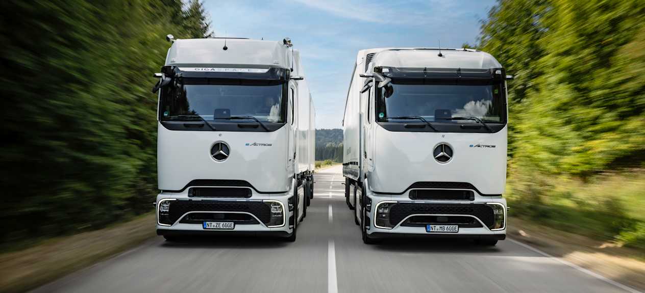 Mercedes eActros 660 face avant