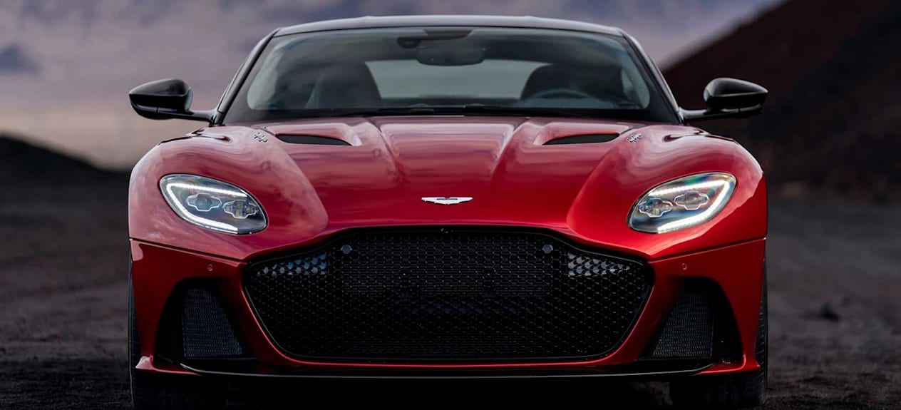 aston martin dbs 770 ultimate volante face avant calandre
