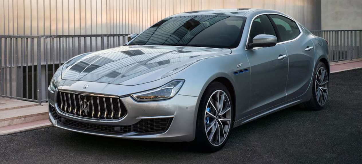 Maserati Ghibli : 3/4 avant
