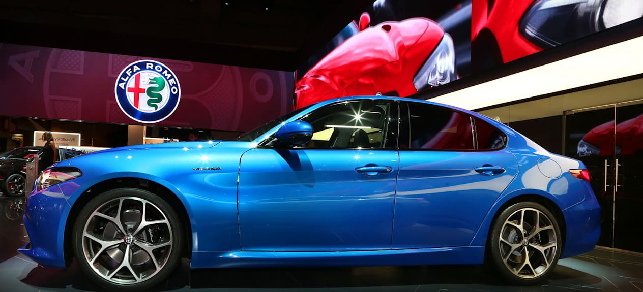 Alfa Romeo Giulia Veloce Side Exterior