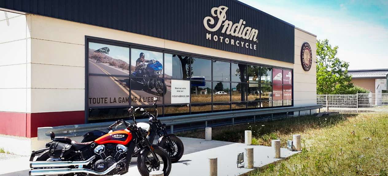 Concession Indian Motorcycle Valence