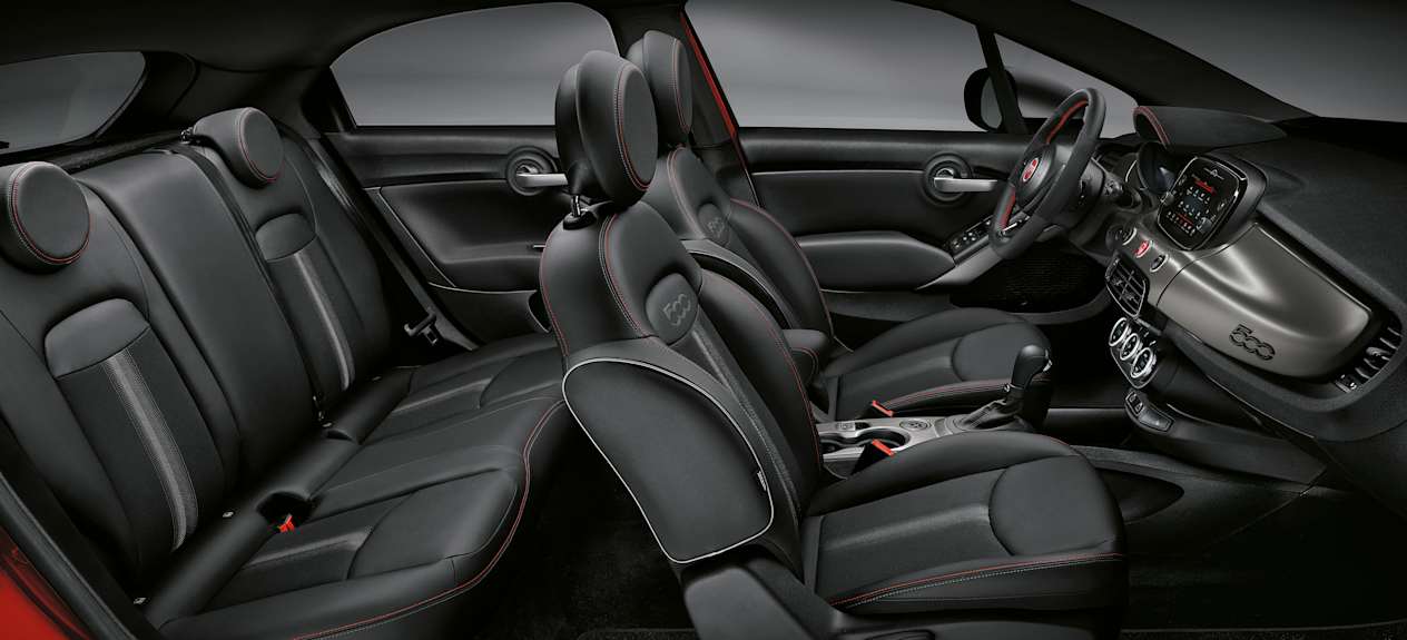 Fiat 500X Sport : intérieur et sièges