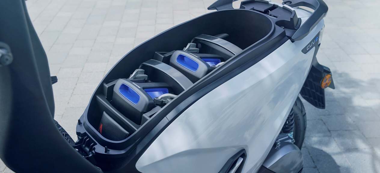 Honda CUV e : coffre et batterie
