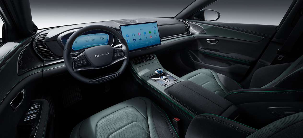BYD Han 2022 : intérieur Emerald Special Edition
