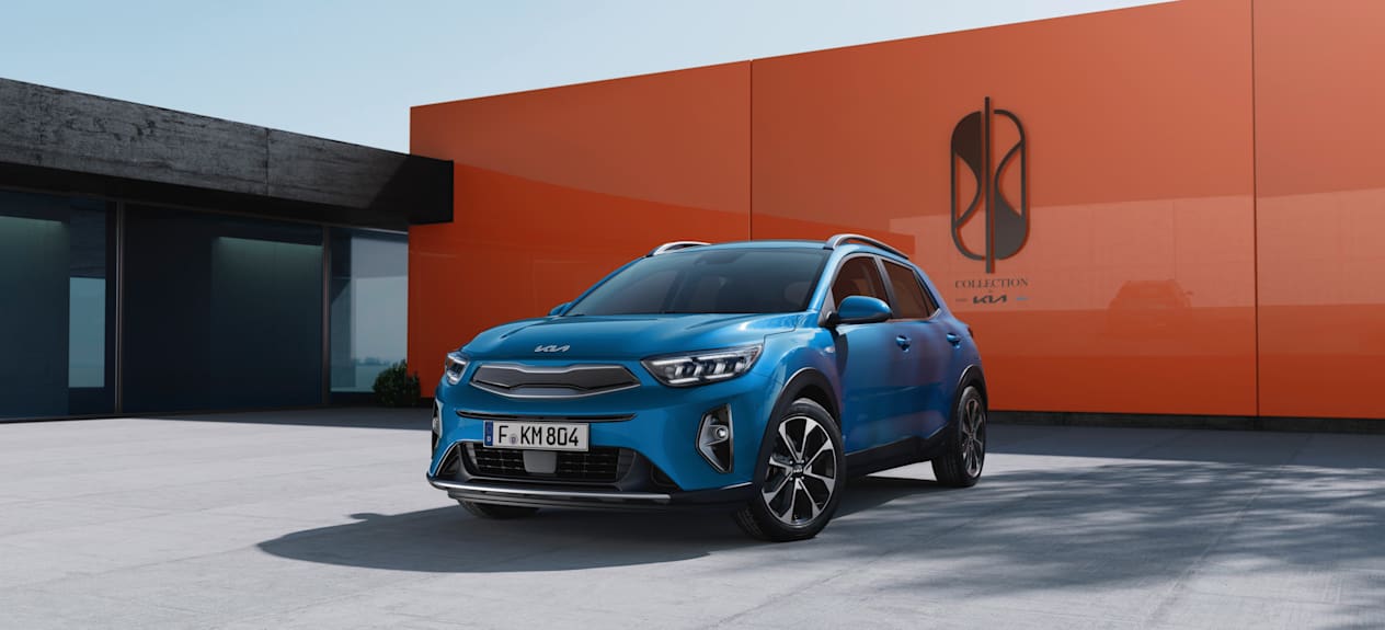 Kia Stonic 2021 : trois quarts avant gauche statique