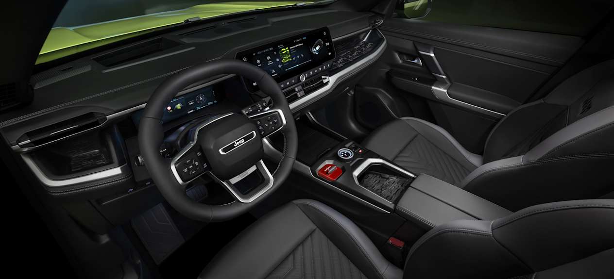 Jeep Compass 2025 : habitacle avant