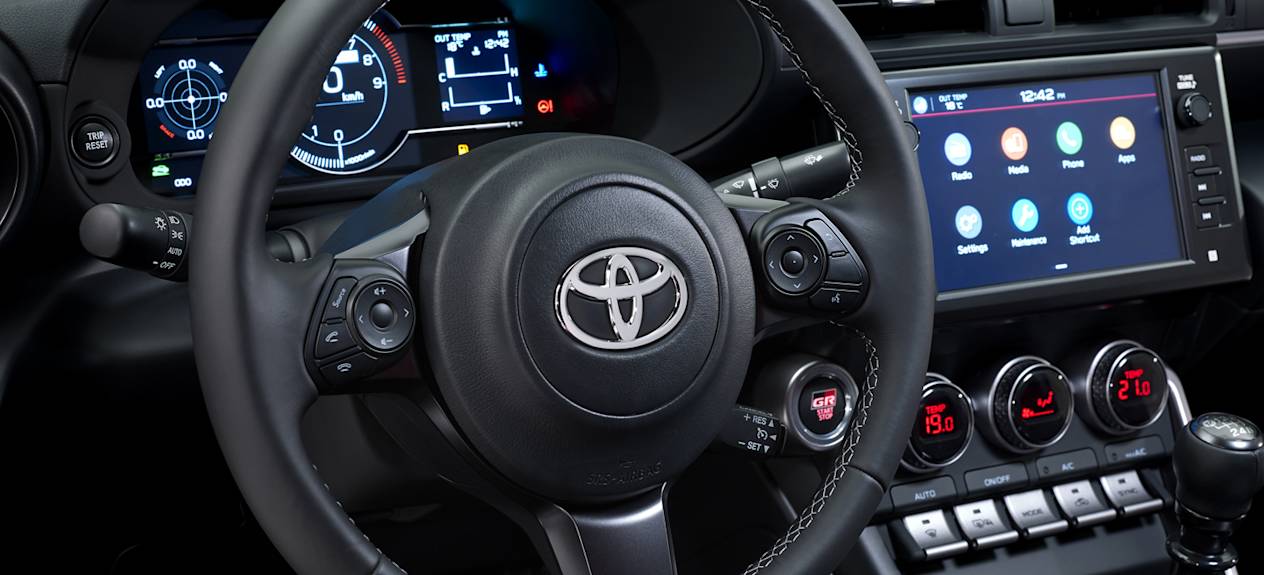 Toyota GR86 planche de bord