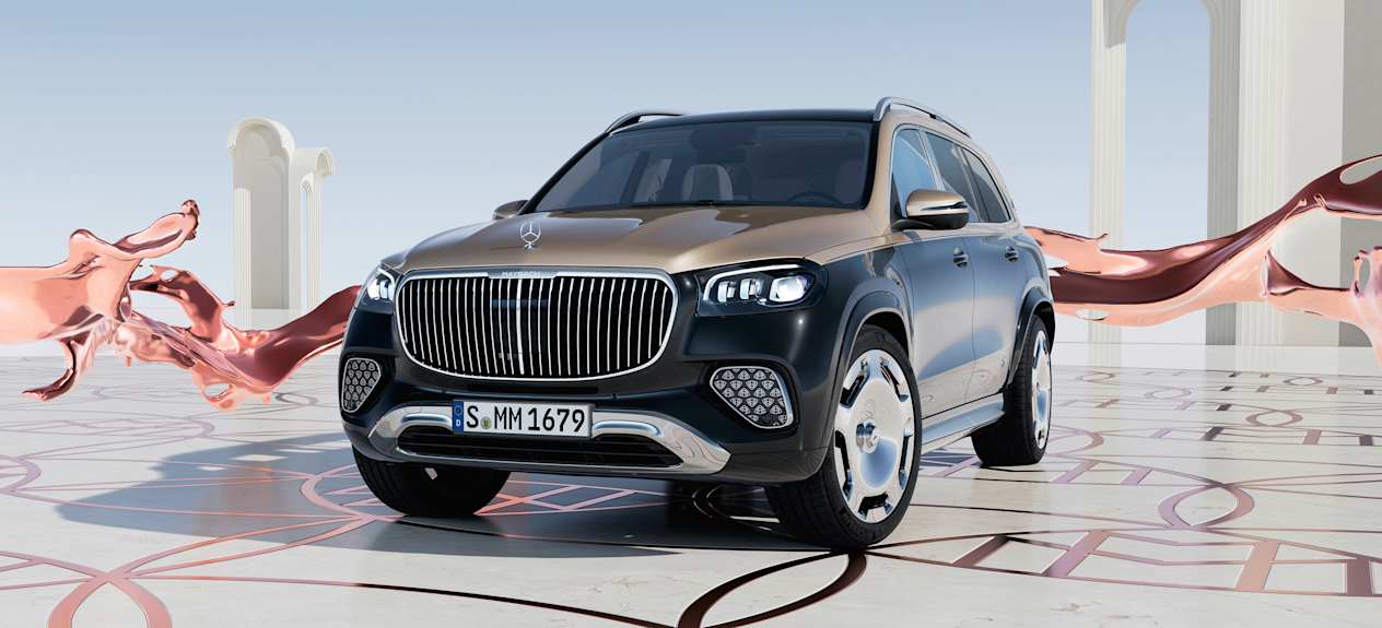 Mercedes Maybach GLS 2023 : face avant