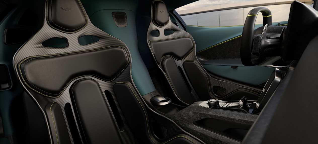 Aston Martin Valhalla 2025 : sièges