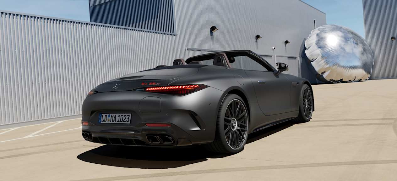 Mercedes AMG SL 63 S E Performance arrière