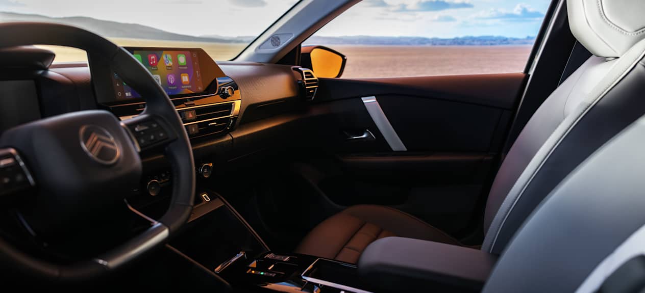 Citroën C4 2025 : intérieur de l'habitacle
