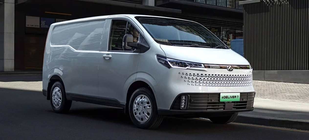 Maxus eDELIVER 7 with innovative green technology