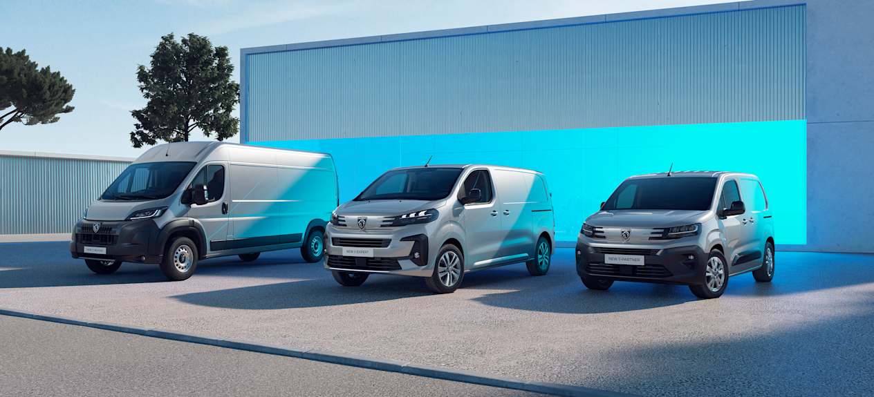 Utilitaires électriques Peugeot 2024