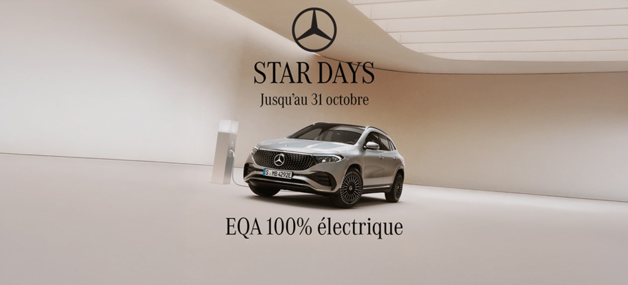 STAR DAYS OCTOBRE MERCEDES-BENZ EQA