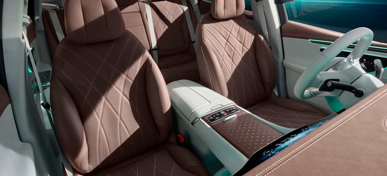 Mercedes EQE SUV 2022 : Sièges avant