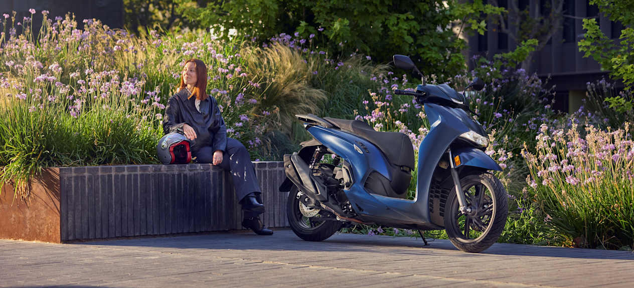 Honda sh350i 2025 : parc