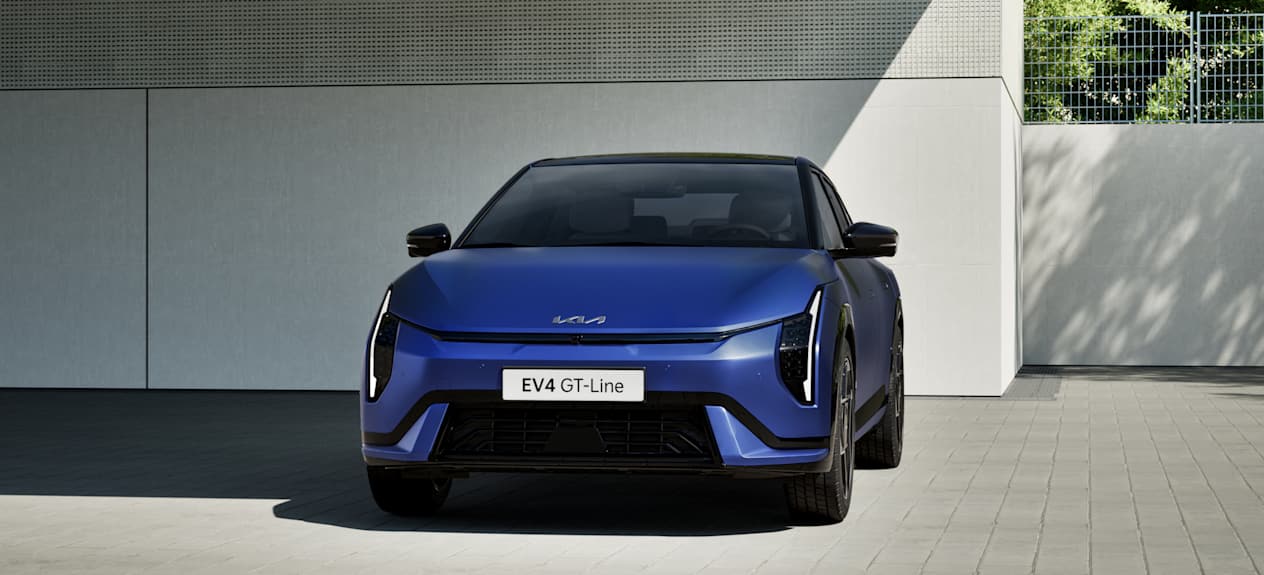 Kia EV4 4 Portes GT-Line 2025 : face avant statique