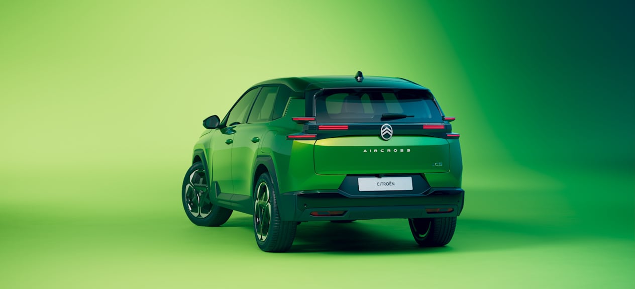 Citroën C5 Aircross 2025 : face arrière statique