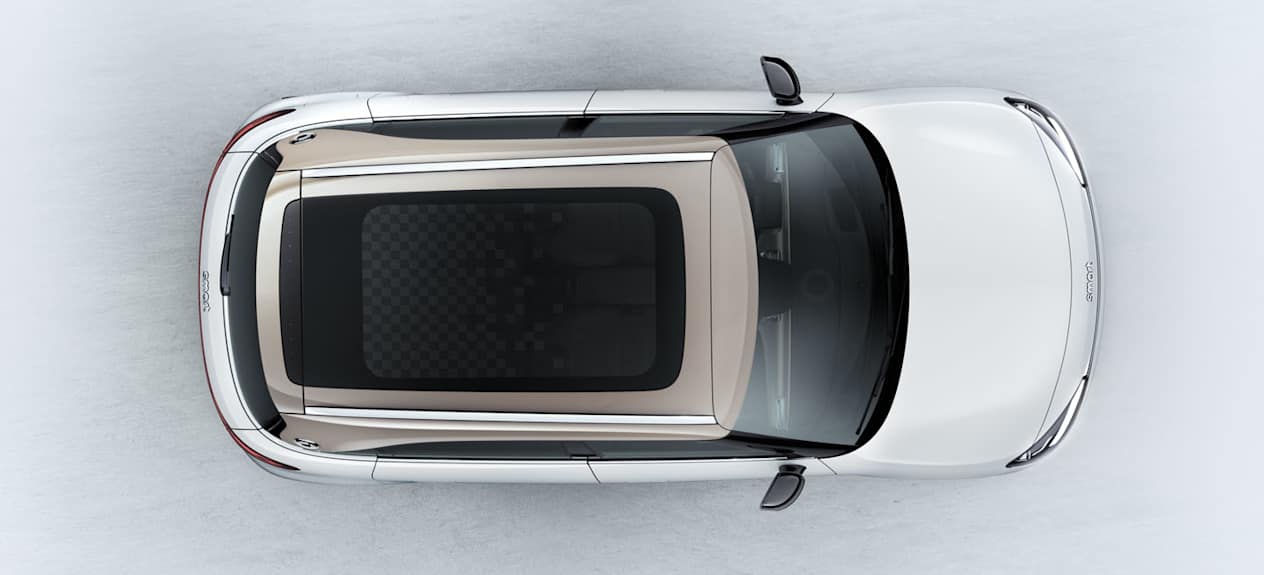 smart #1 Launch Edition : vue de dessus