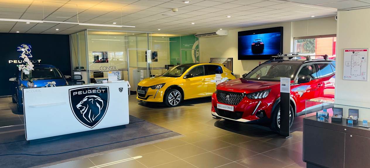 Concession Peugeot Saint-Maximin-la-Sainte-Beaume accueil