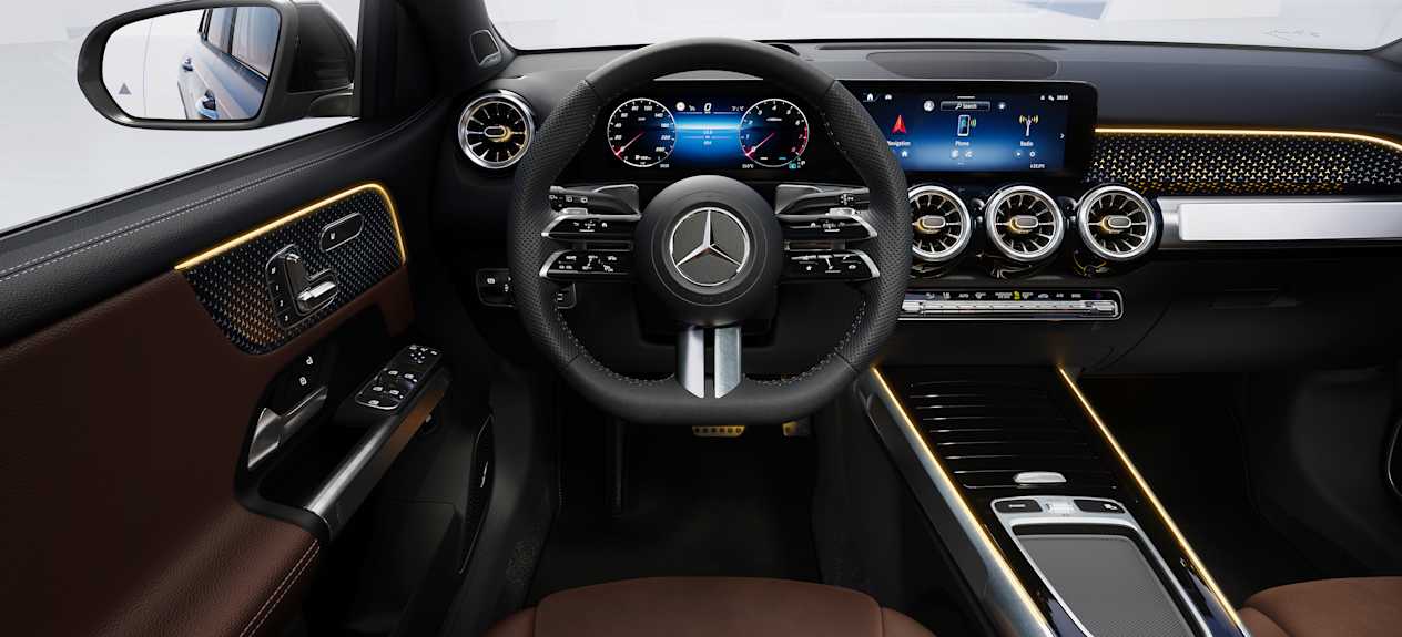 Mercedes GLB 2023 intérieur conducteur