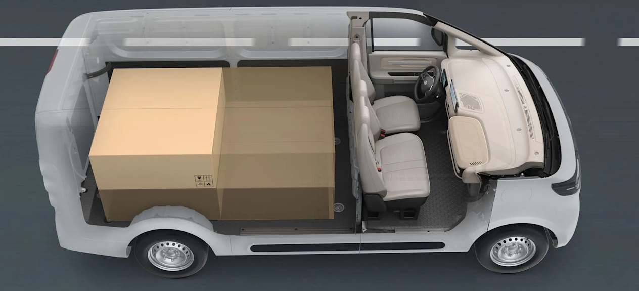 Maxus eDELIVER 5 load capacity