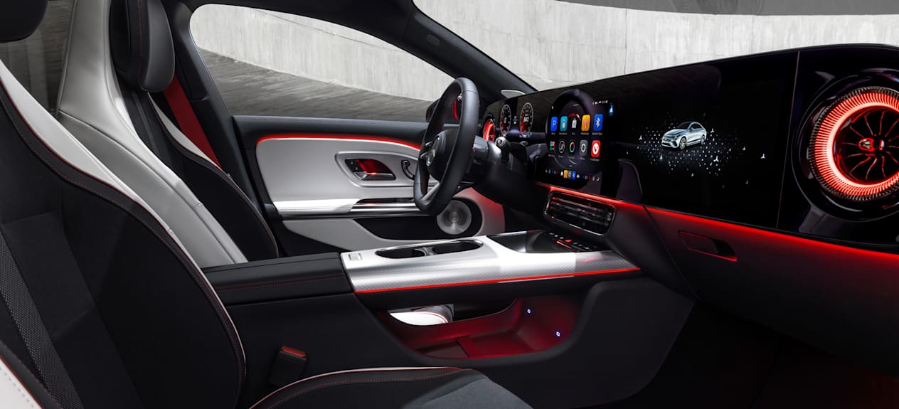 Mercedes CLA 2025 : intérieur, planche de bord et écrans
