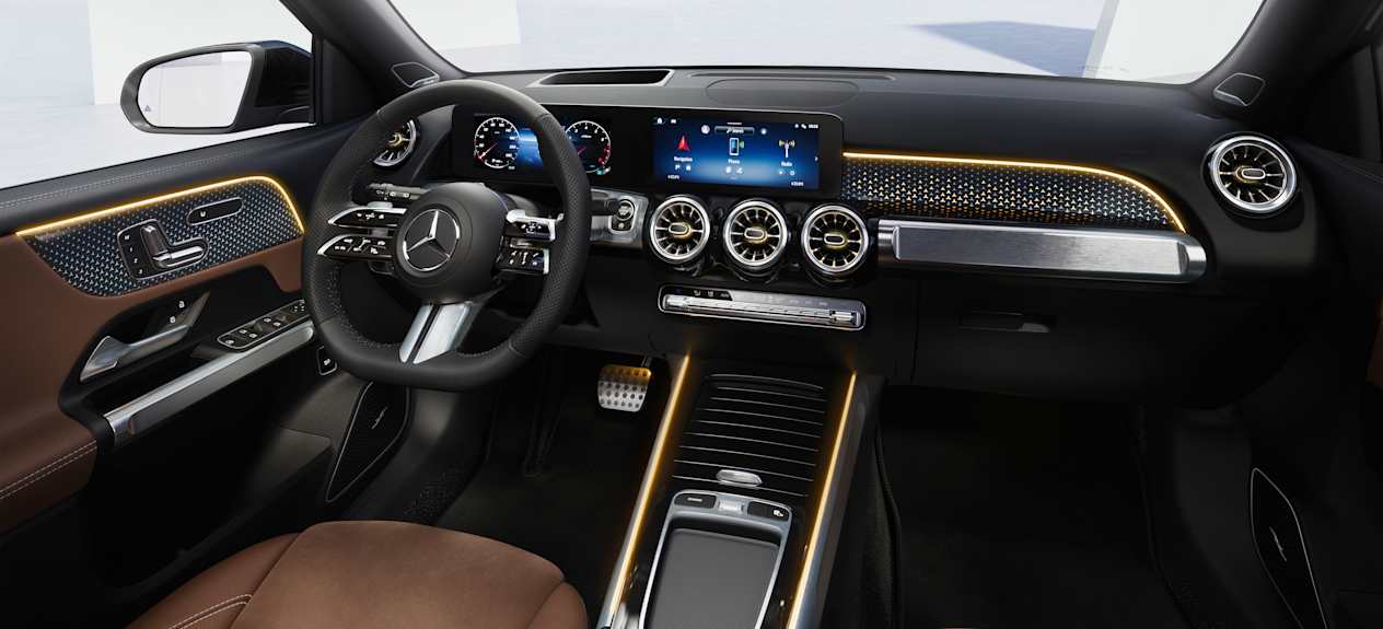 Mercedes GLB 2023 intérieur avant