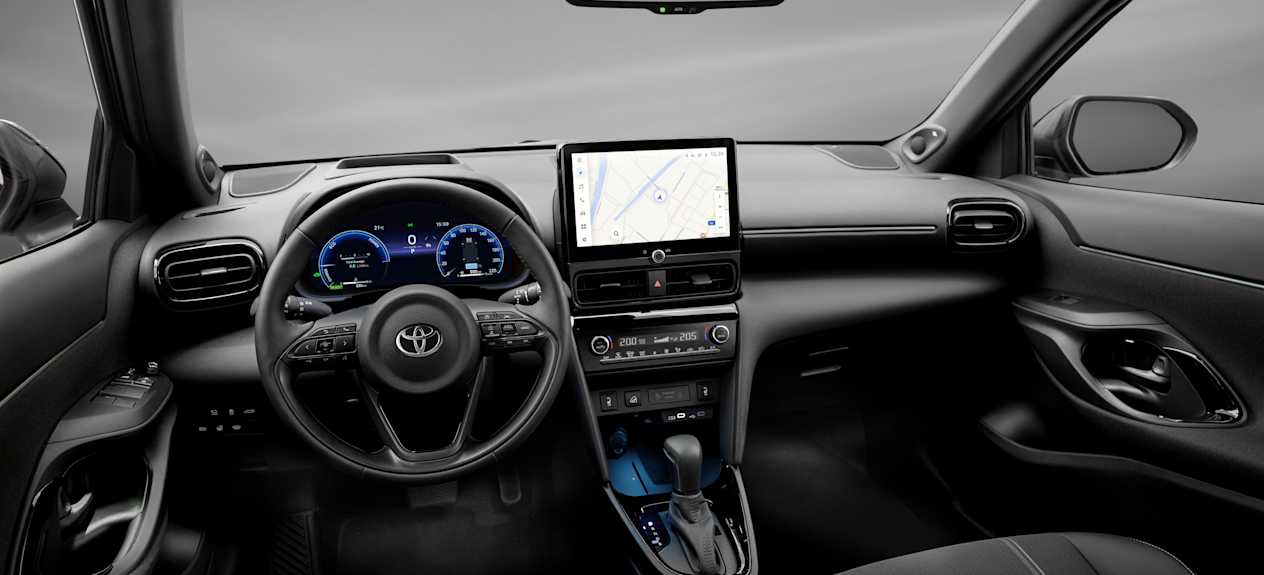 Toyota Yaris Cross 2024 : intérieur de l'habitacle