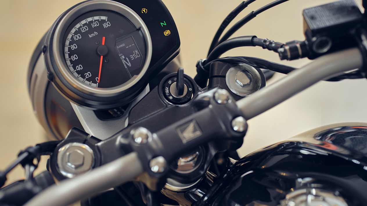 Honda GB350S : instrumentation analogique