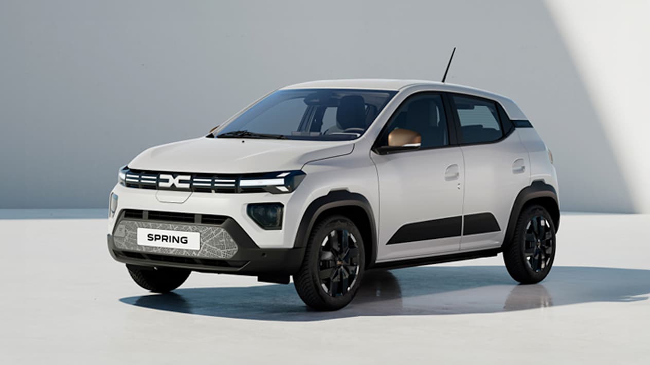 dacia spring electric polar white
