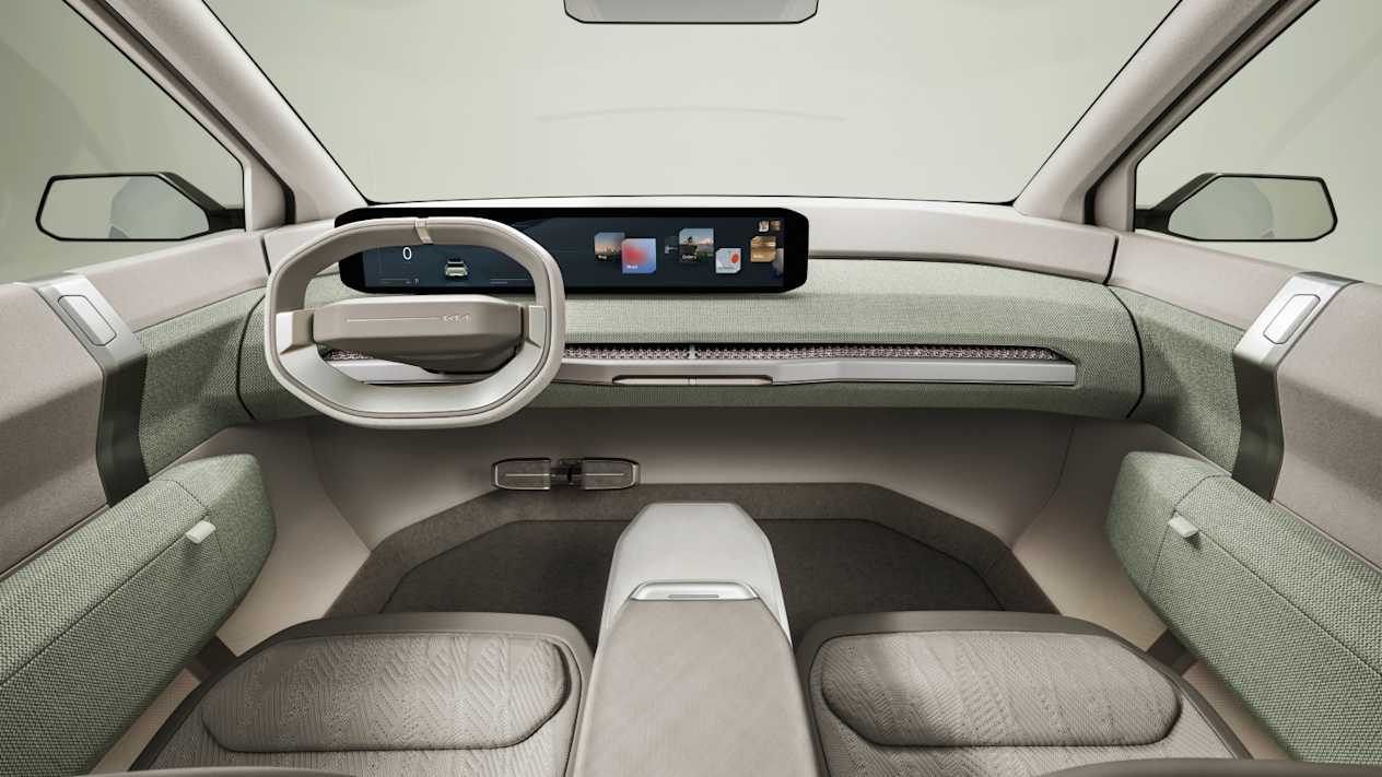Kia EV Day Lineup EV3 interior