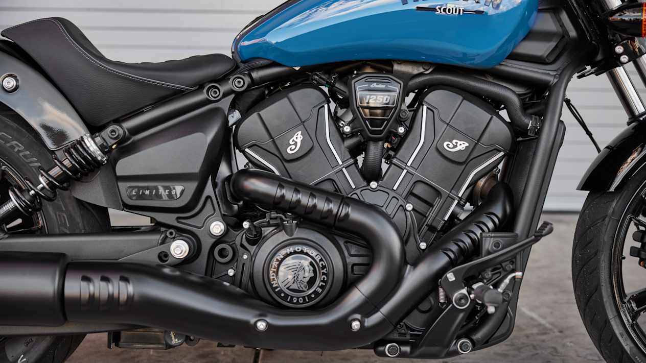 Indian Sport Scout Limited 2025 : détail moteur