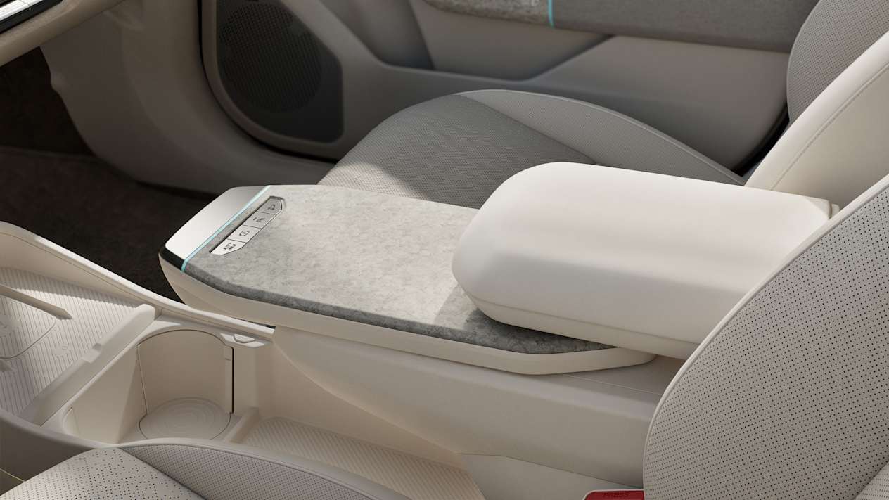 Kia EV4 4 Portes 2025 : détail console centrale