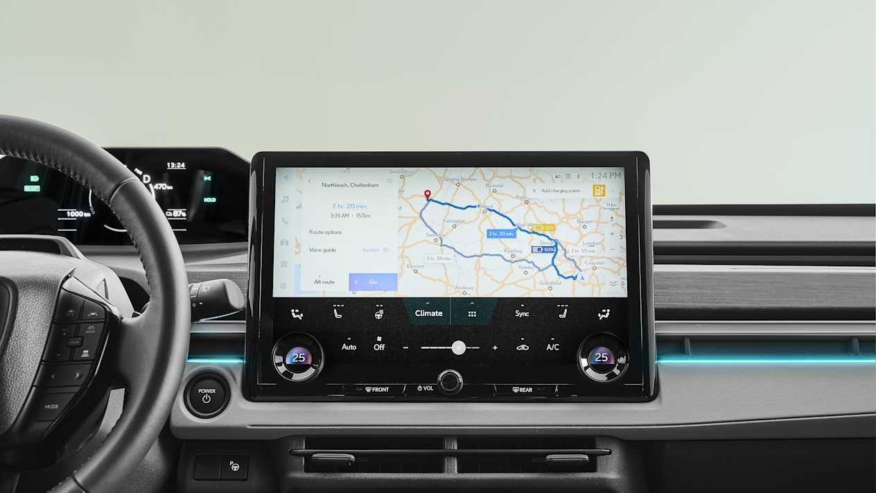 Toyota C-HR+ : ecran multimedia