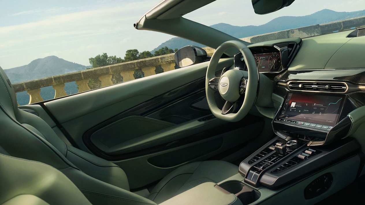 Aston Martin Vanquish Volante : habitacle