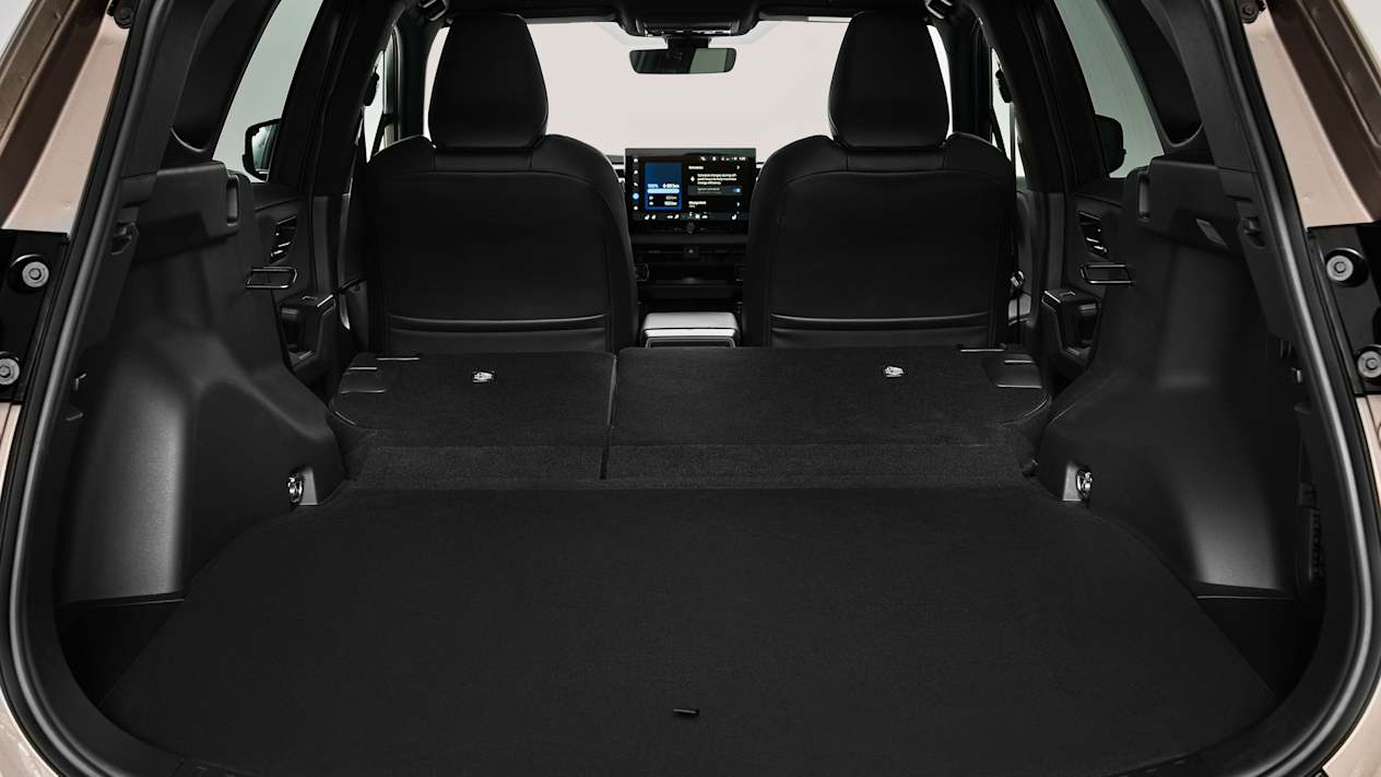 Toyota RAV4 : coffre banquette rabattue