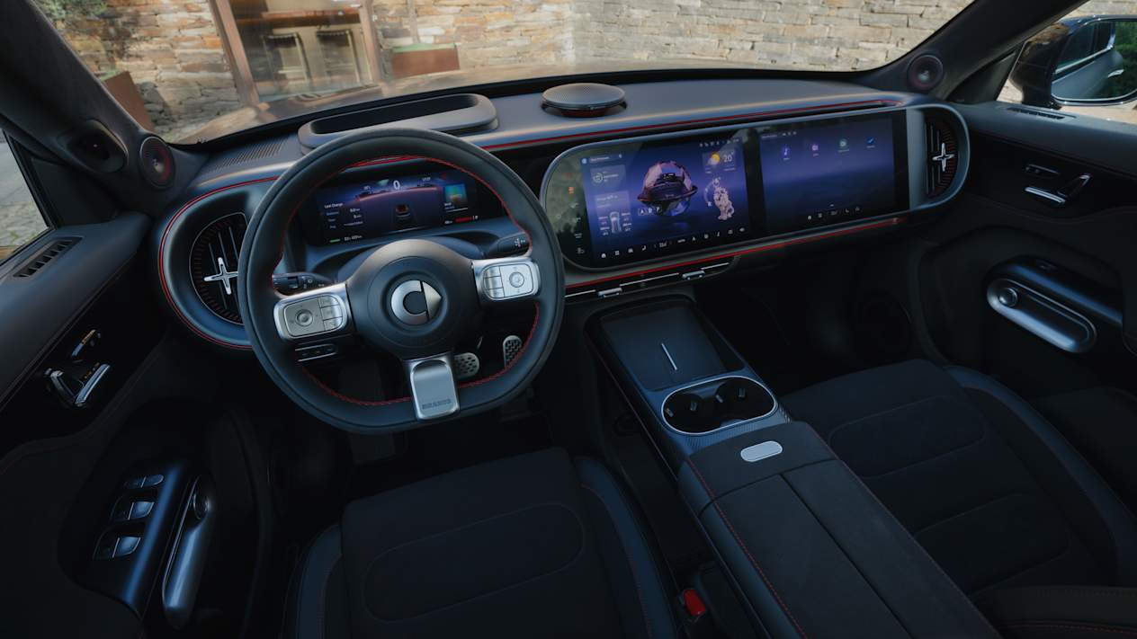 Smart #5 Brabus : planche de bord