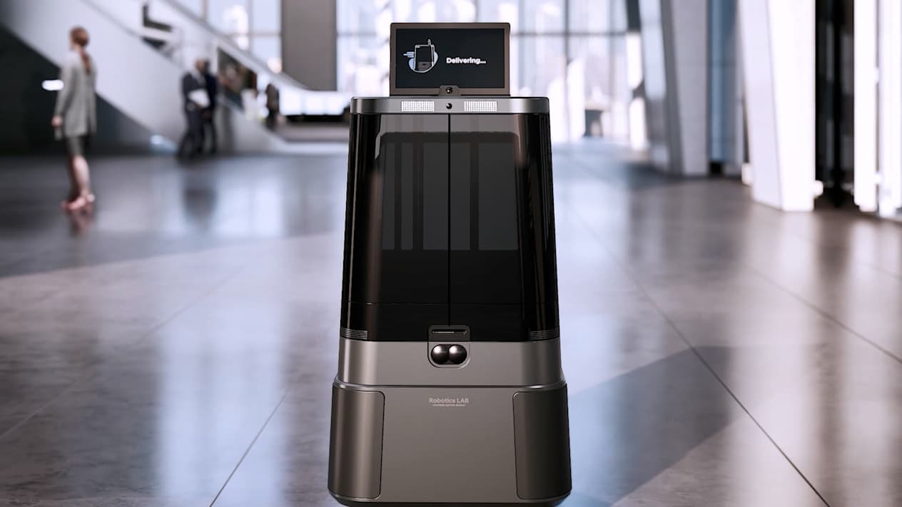 Dal-e delivery robot arrives from Kia and Hyundai