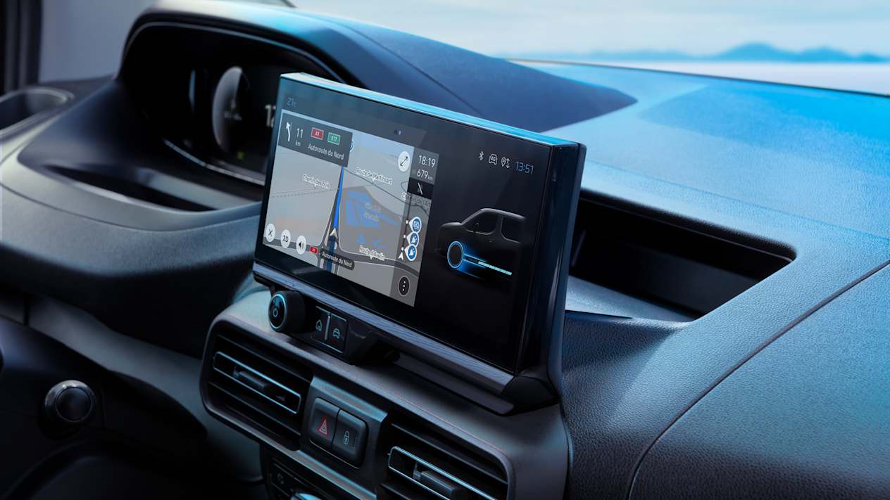 Peugeot Partner 2024 : écran tactile