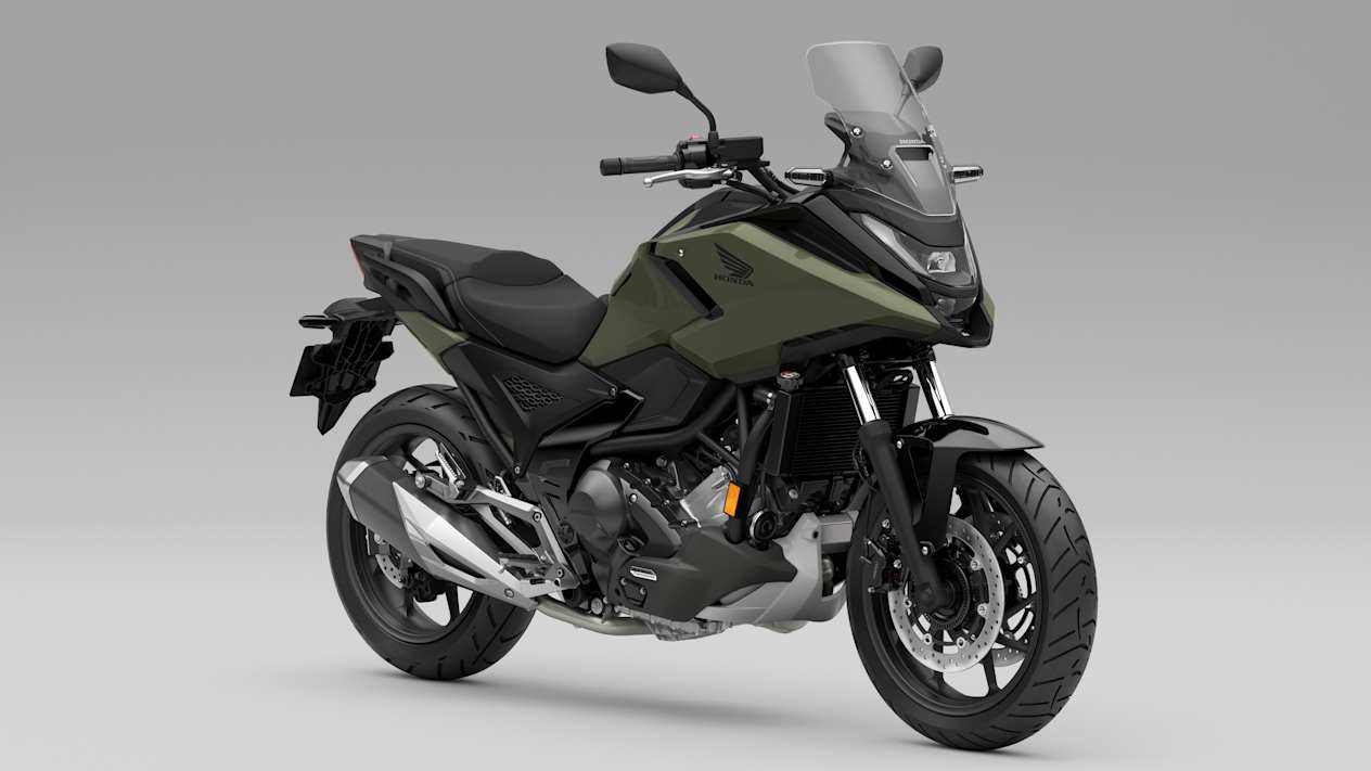 Honda NC750X 2025 : vert